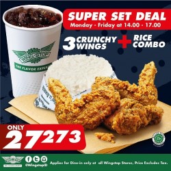 27 Rb Paket Combo Wingstop