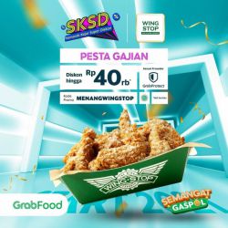 Promo Wingstop GrabFood - 40k Off