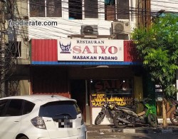 Lokasi Restoran Saiyo Masakan Padang di Menteng