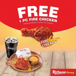 Promo Richeese Factory - Free Fire Chicken