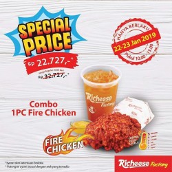 Paket Fire Chicken Rp 22.727