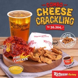 36 Ribu Paket Combo Cheese Crackling