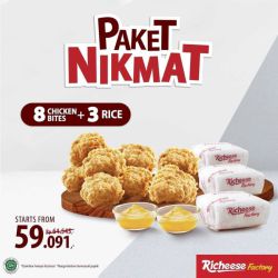 Promo Richeese Factory Paket Nikmat - 59k