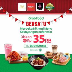Promo Richeese Factory Grabfood Bersatu - 35k Off