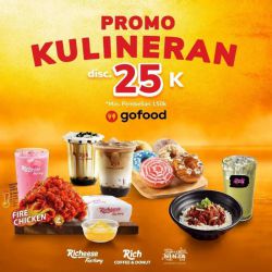 Promo Richeese Factory Gofood - 25k Off
