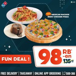 Promo Domino's Pizza Fun Deals - 89k