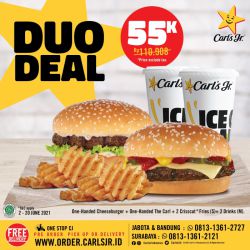 Promo Carl's Jr. Duo Deal - 55k