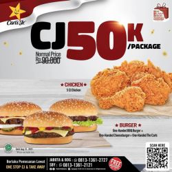 Promo Carl's Jr. Paket - 50k