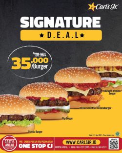 Promo Carl's Jr. Signature Deal - 35k