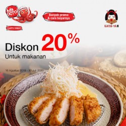 Promo Katsu-Ya CIMB Niaga Card - 20%