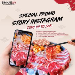 Promo Simhae Korean Grill