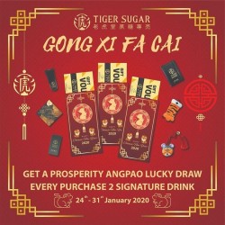 Promo Tiger Sugar Imlek - Free Angpao