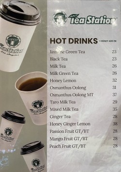 Daftar Harga Menu Tea Station