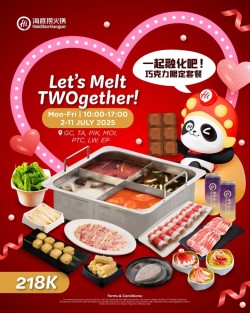 Promo Haidilao Twogether Romantis