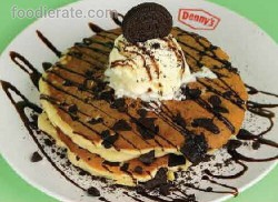 Oreo Hershey's Pancake With Vanilla Ice Cream