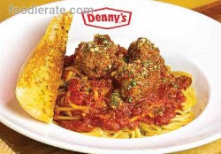 Spaghetti & Meatballs Denny's
