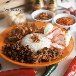 Nasi Uduk Cakalang Asap Nasi Uduk Janda