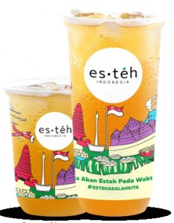 Esteh Hijau Original es.teh Indonesia