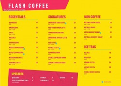 Daftar Harga Menu Flash Coffee