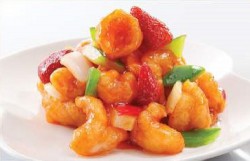 Udang Goreng Asam Manis