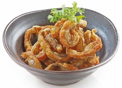 Salmon Skin Fried Sushi Hiro