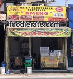 Lokasi Outlet Raja Pisang Goreng Pontianak Ameng Tanjung Duren