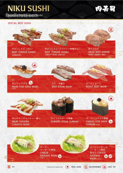 Daftar Harga Menu Kappa Sushi
