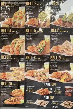 Daftar Harga Menu Taco Bell