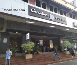 Lokasi Kafe Caribou Coffee di Sarinah Menteng