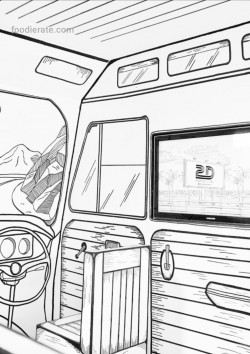 Lokasi 2D Coffee & Tea di Ruko Golf Island