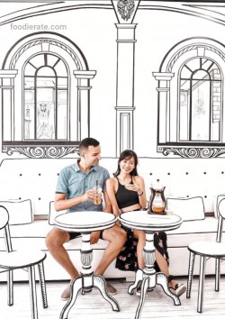 Lokasi 2D Coffee & Tea di Ruko Golf Island