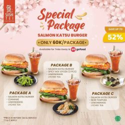 Promo Sushi Tei Special Package - 60k
