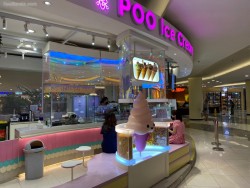 Lokasi POO Ice Cream di Central Park Mall