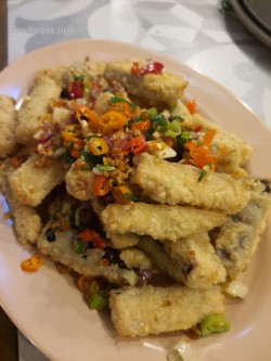 Terong crispy cabe garam