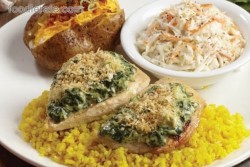 Grilled Spinach Chicken Stack