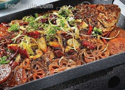 Ikan Panggang Ala  Szechuan Pedas