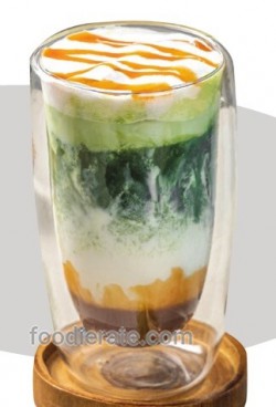 Matcha Salted Caramel Brulle