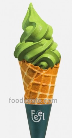 Matcha Ice Cream Cone