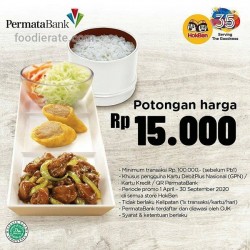 Promo Hokben Permata Bank - 15k