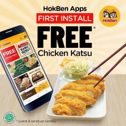 Promo Hokben Free Chicken Katsu Hokben Apps