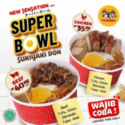 Promo HokBen Super Bowl Sukiyaki - 35k
