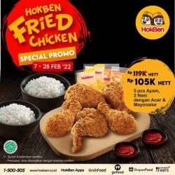 Promo HokBen (Hoka Hoka Bento) Fried Chicken - 105k