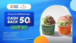 Promo Romano Gelato Bank Saqu