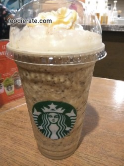 Menu Chocolate Chip Cream Frappuccino Starbucks Coffee