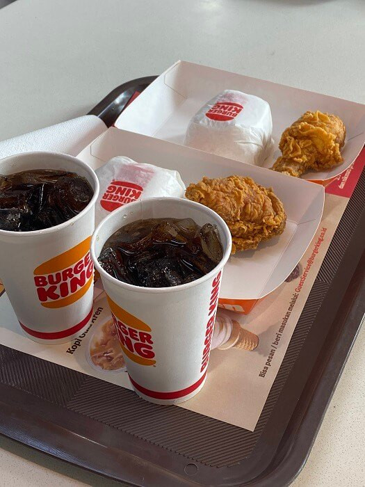 Popular Dish: Ayam Burger King