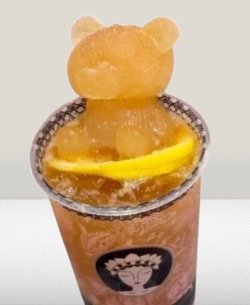 Bear Peach Oolong Tea Sancha Indonesia