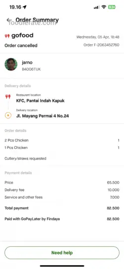 KFC Revo Town Bekasi Barat